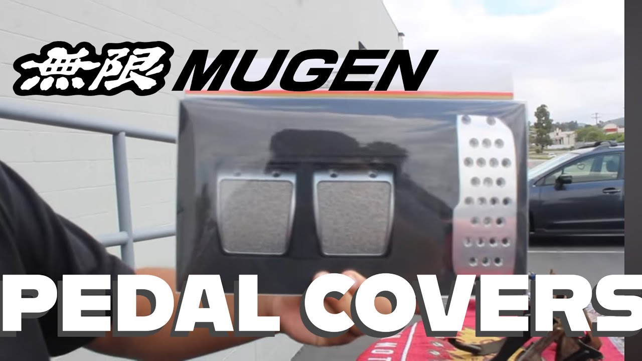 MUGEN PEDAL COVERS Installation!!!