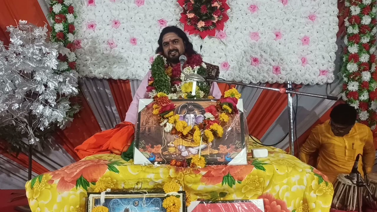 अखंड शिवनाम सप्ताह निमित्त रोहिपिंपळगाव येथे शिवमहापुराण कथा जगदिशानंद महाराज शास्त्री आळंदी देवाची