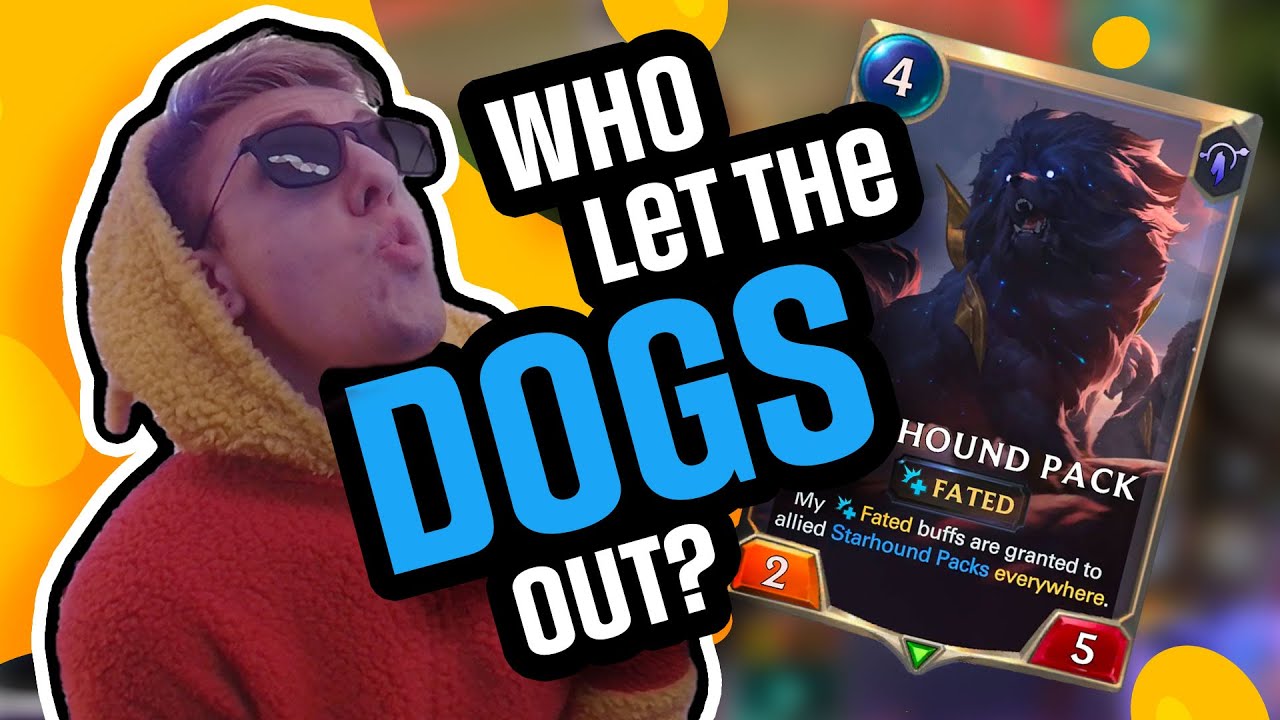 What is he feeding these Starhounds? | Legends of Runeterra