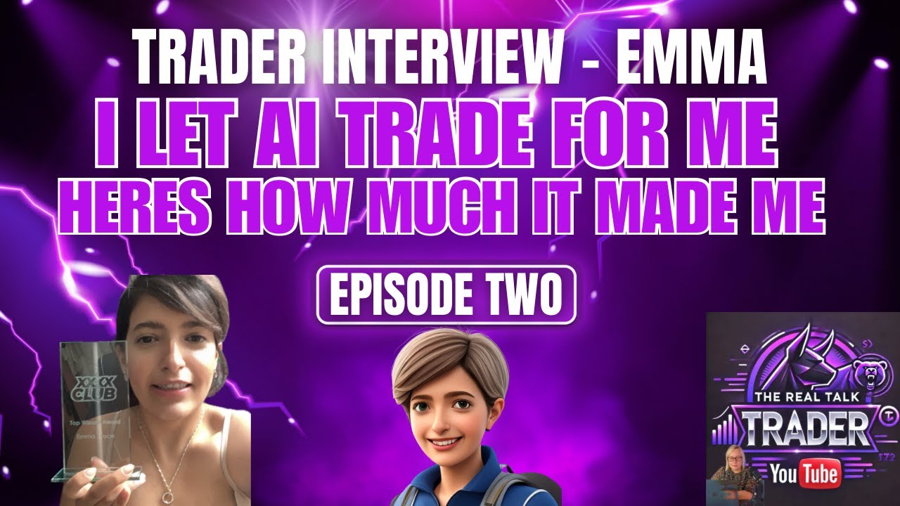 The Real Talk Trader - Episode Two - I let #ai Trade for me, here is how much it made me! #live