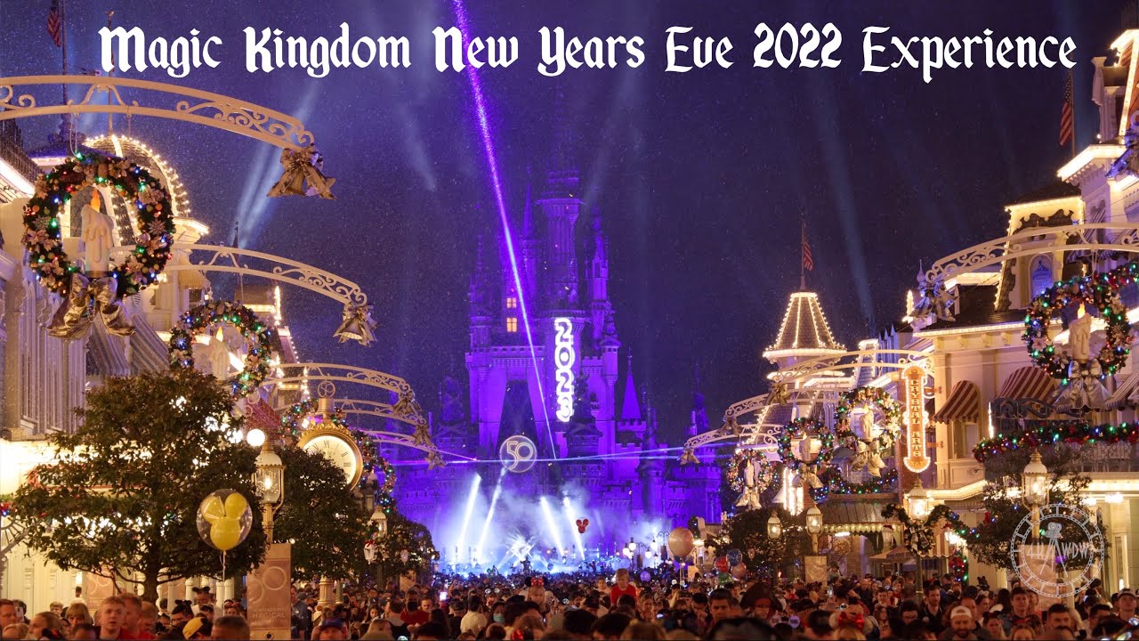 Magic Kingdom New Years Eve 2022 Experience w/ Dance Parties, Fireworks & More | Walt Disney World