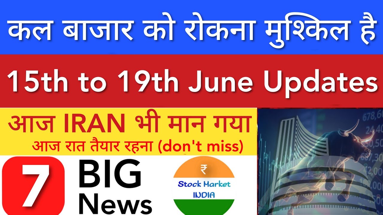 बाज़ार को रोकना मुश्किल है 💥 SHARE MARKET LATEST NEWS TODAY | STOCK MARKET INDIA