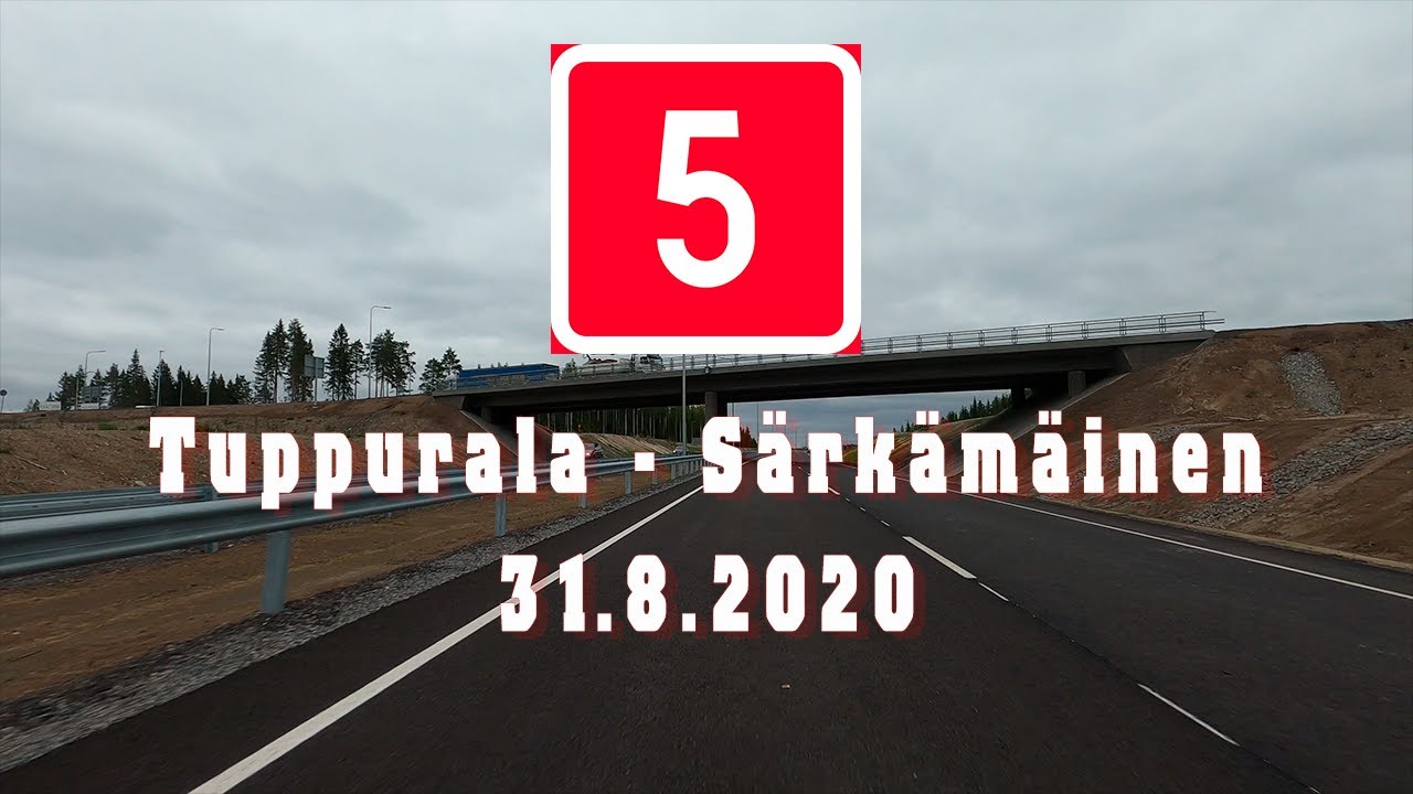 Valtatie 5 Tuppurala - Särkämäinen - Tuppurala