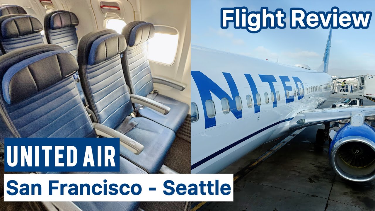 United Airlines | San Francisco to Seattle | Economy Class UA433 Trip Report B737-800