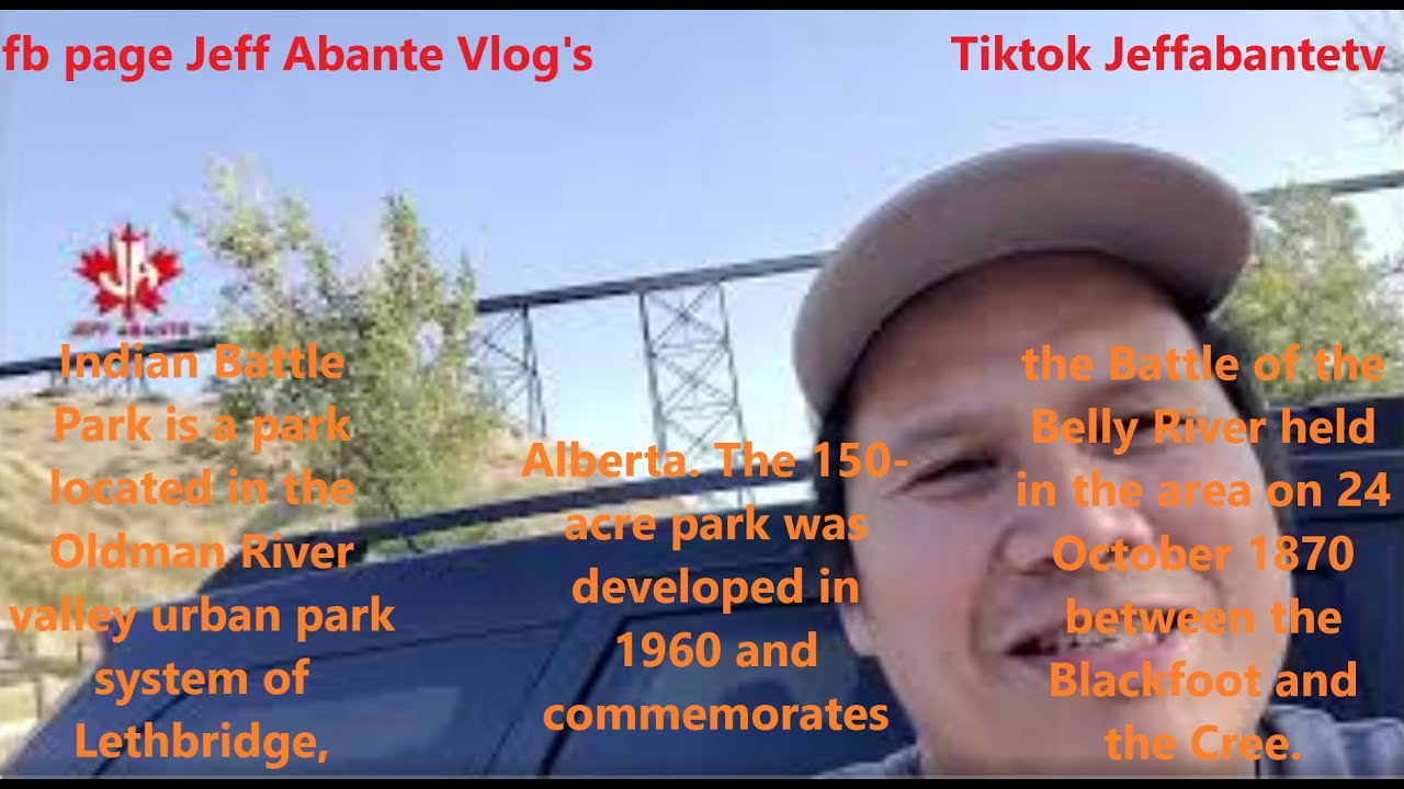 Longest/Tallest Railway in Indian Battle Park in Lethbridge Alberta Canada/Buhay OFW / Buhay Butcher