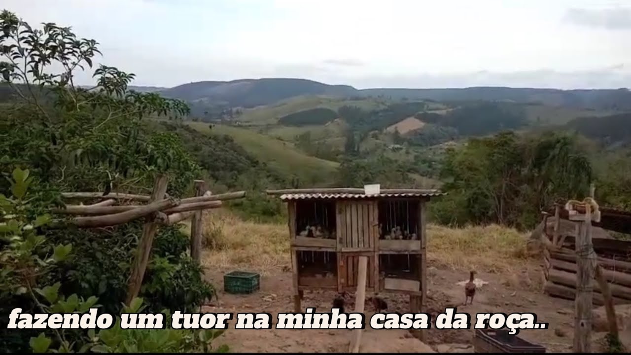 Fazendo um tuor minha casa na roça...
