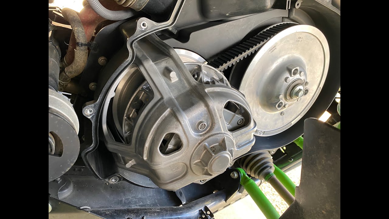 Kawasaki KRX 1000 G Boost Belt and RCOR Clutch Weights install