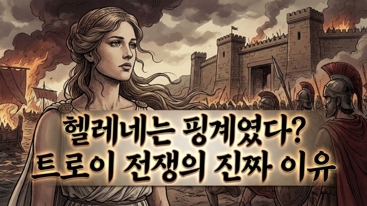 별별책갈피 #9. 트로이 전쟁의 진짜 이유는 헬레네가 아니다?｜신화 속 숨겨진 지정학 전쟁의 비밀