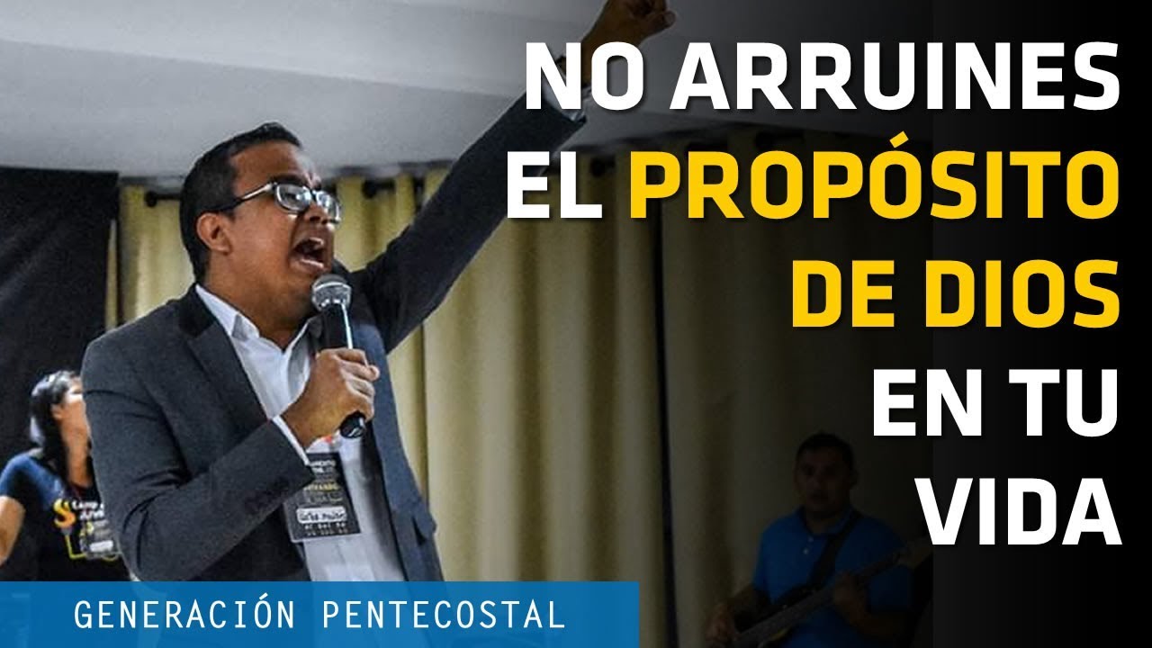 NO ARRUINES EL PROPÓSITO DE DIOS EN TU VIDA - ANDRES PEREZ