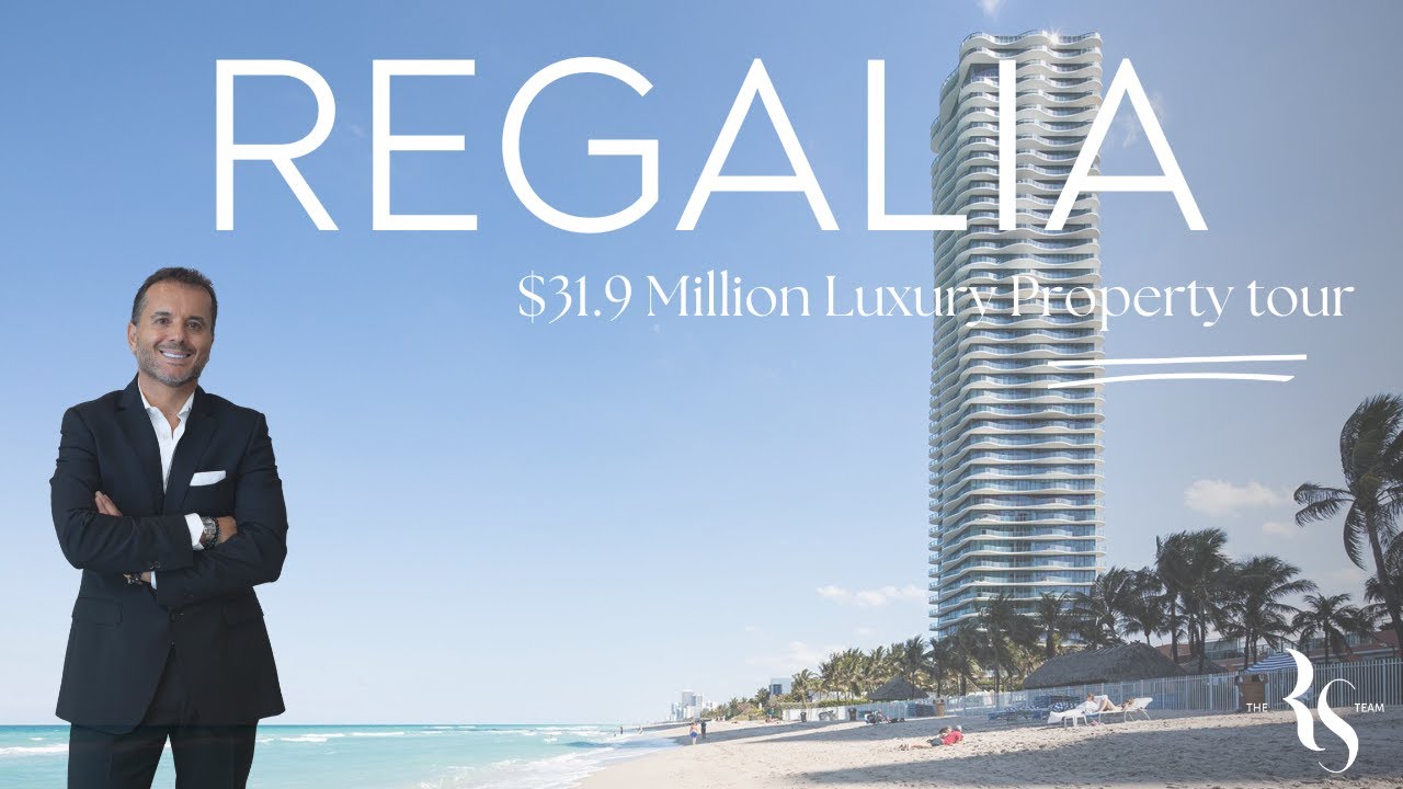 Touring a $32 Million Dollar Ultra-Luxe Penthouse at Regalia Residences, Sunny Isles Beach!