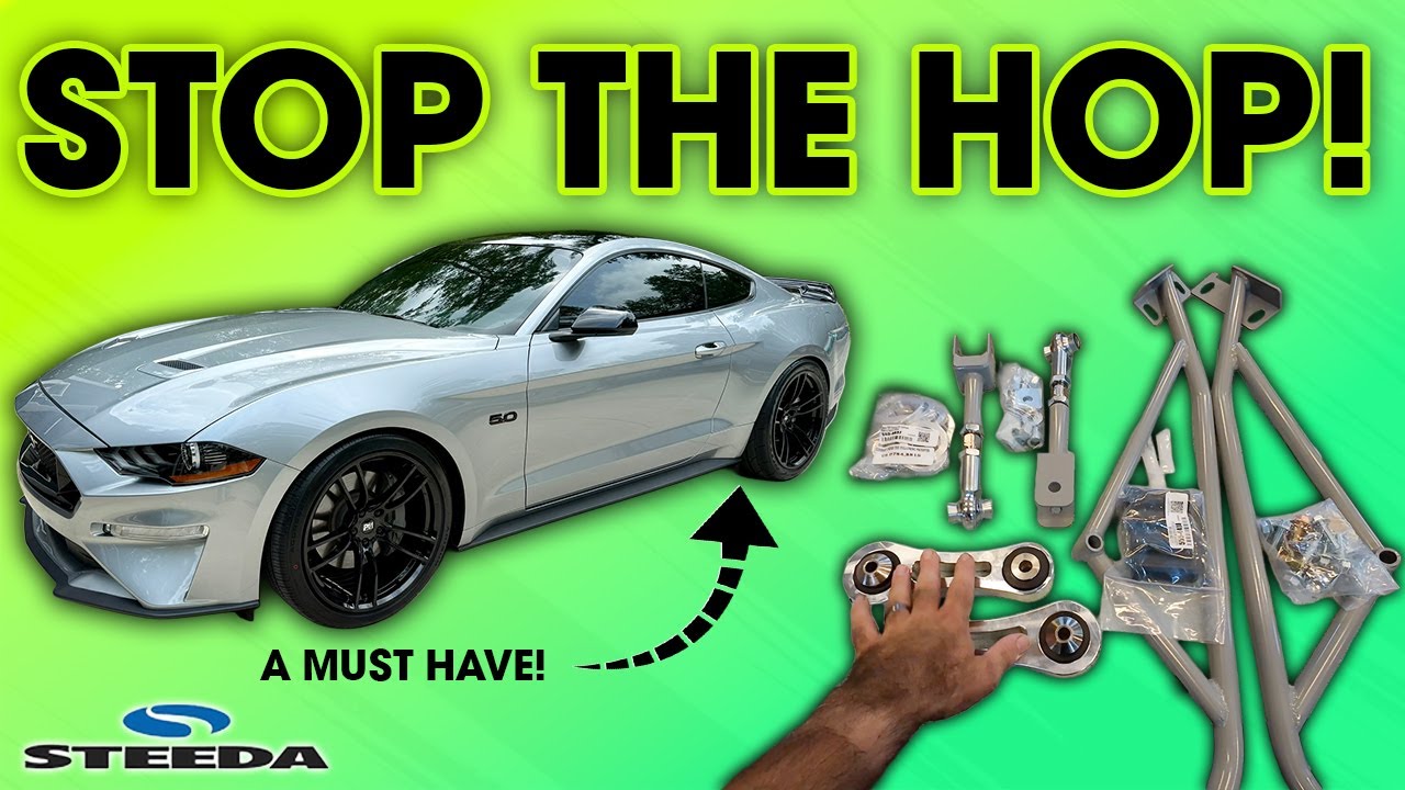 Steeda's Ultimate Fix for S550 Wheel Hop Problem