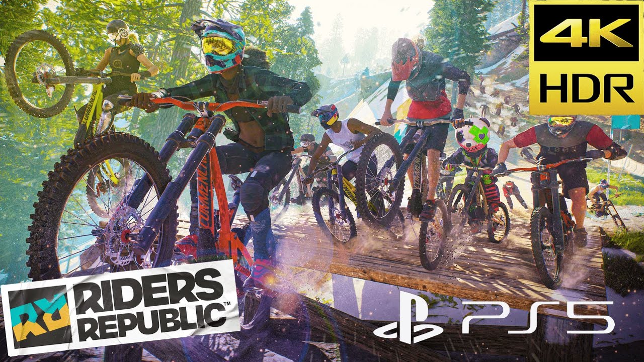 Riders Republic Beta Multiplayer (PS5) HDR 4K 60 FPS GAMEPLAY ( Ultra Realistic Graphics )