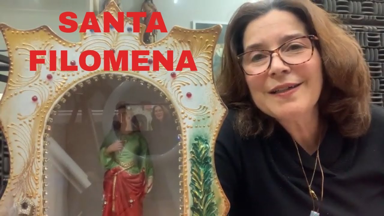 HISTÓRIA DE SANTA FILOMENA | como usar o cordão de Santa Filomena
