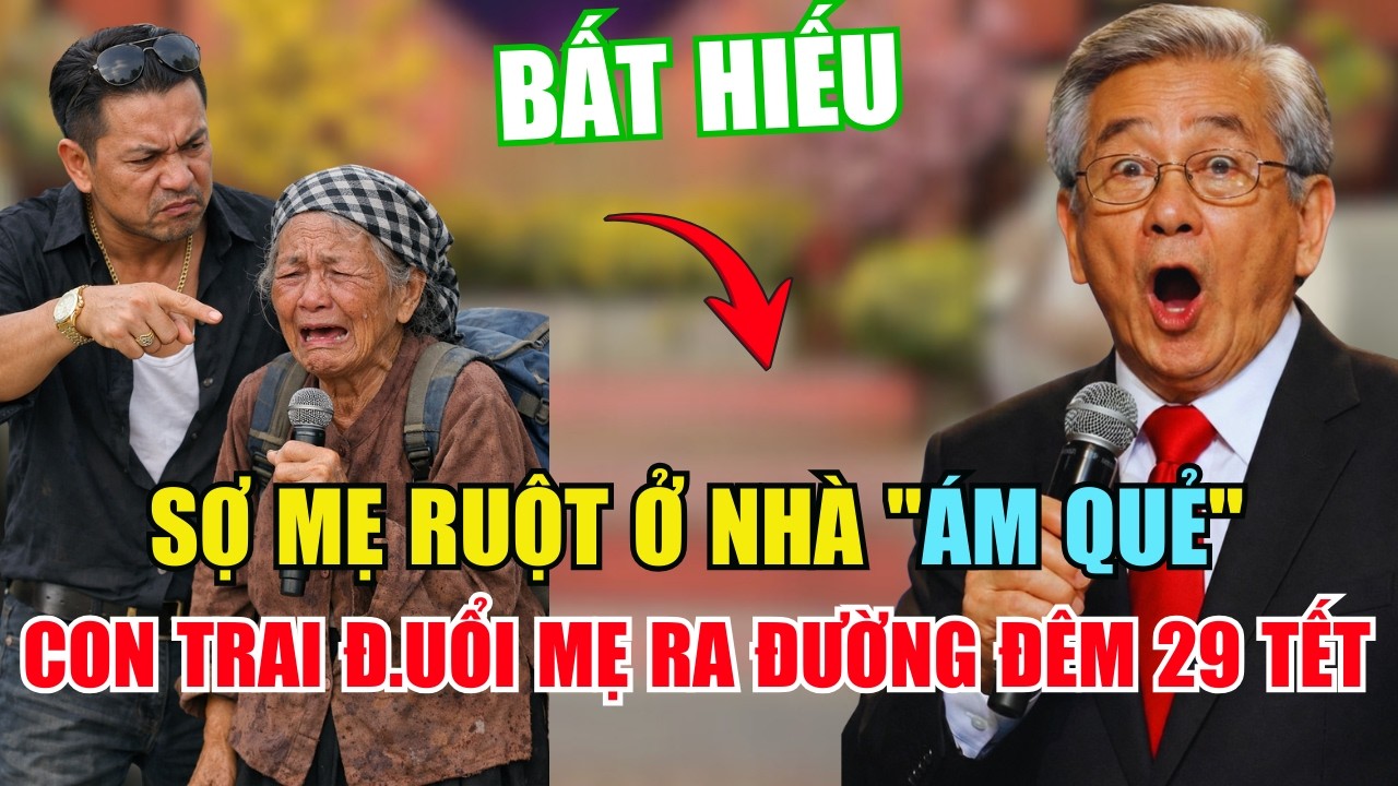 Con Trai Đ.uổi Mẹ Già Ra Chùa Chiều 29 Tết Vì Nghe Lời Thầy Bói Phán Mẹ 