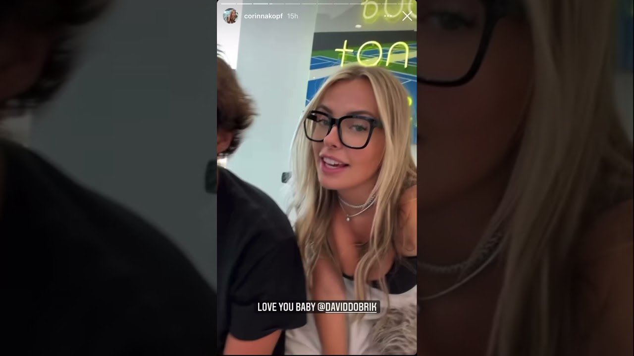 Corinna Kopf dating David Dobrik???