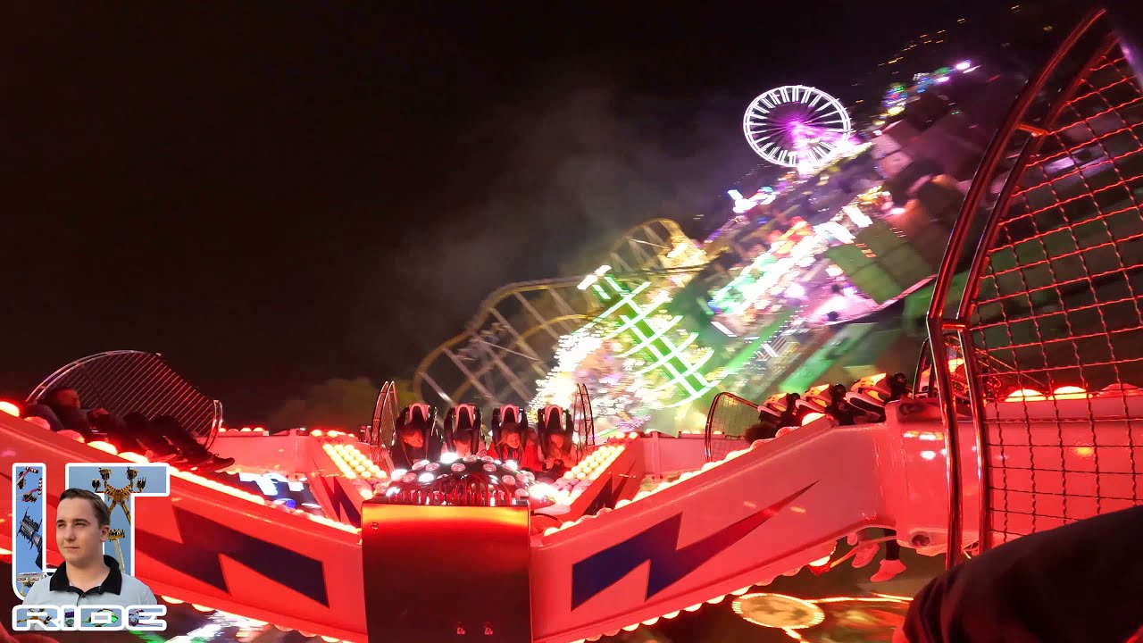 4K - Manège ASTRO WORLD - Foire Saint-Romain 2021 | On ride POV