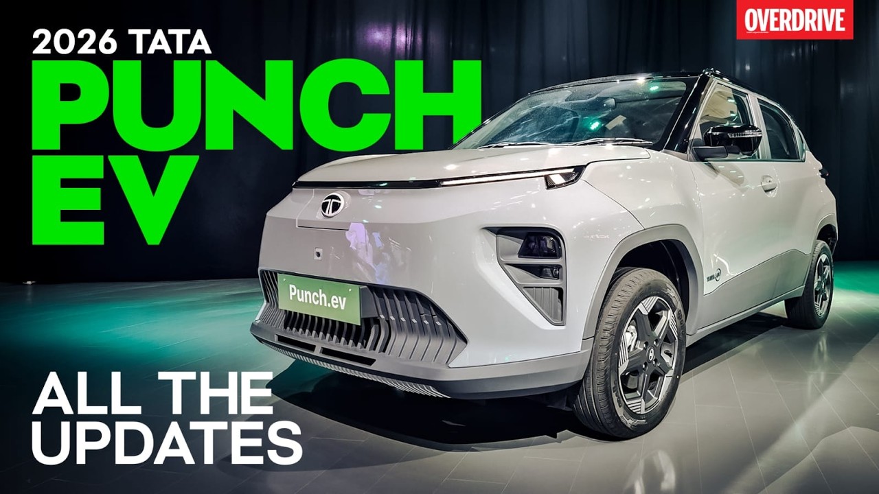 2026 Tata Punch EV Walkaround | What’s New Inside & Out | #OVERDRIVE