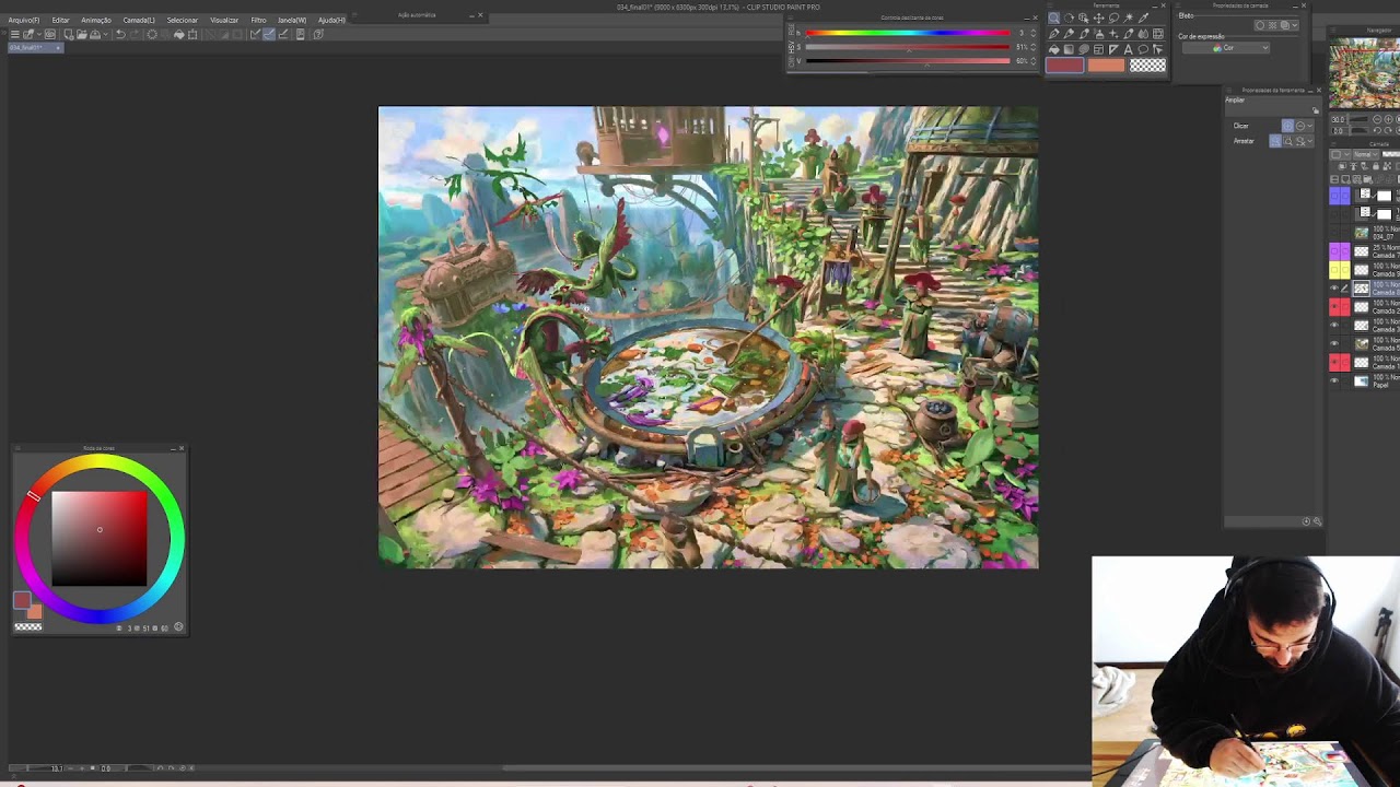 [ENG/PT] let's paint!! chill stream