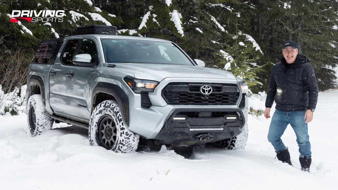 New Toyota Tacoma Battles Snow and Broncos