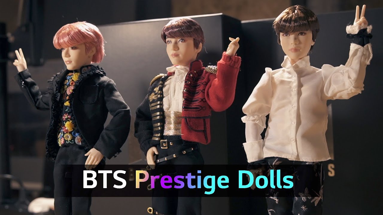 Unboxing BTS Prestige Dolls Where You Get the Korean Finger Heart and V Signs✌️
