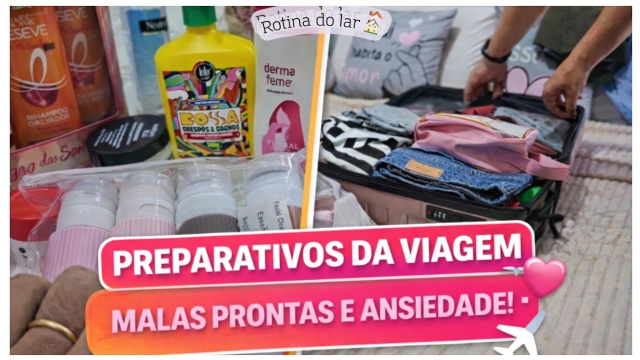Os Preparativos da Nossa Viagem | Tô Muito Ansiosa ✈️💖
