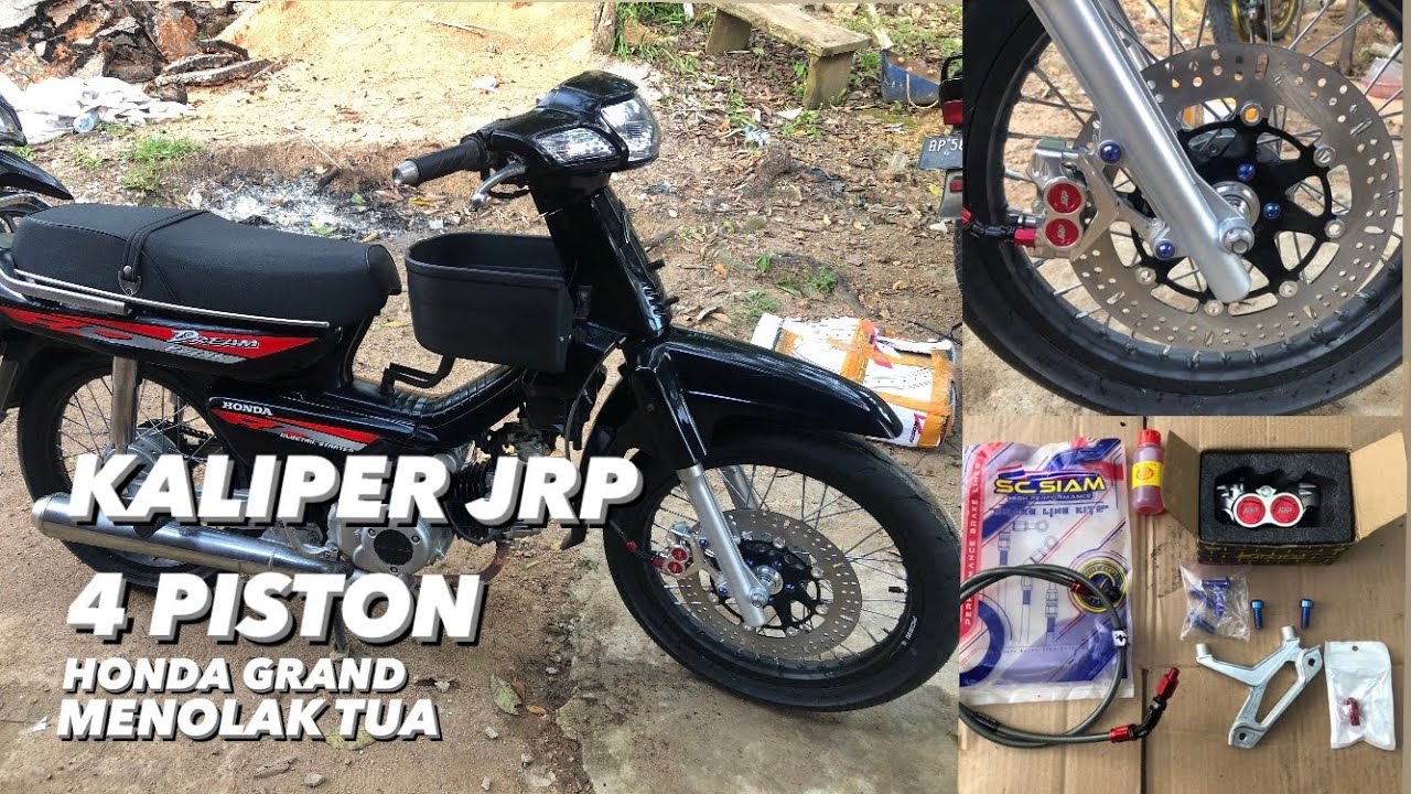 Honda Grand Ganti Kaliper JRP 4 piston bossku 😨. PNP kah ?