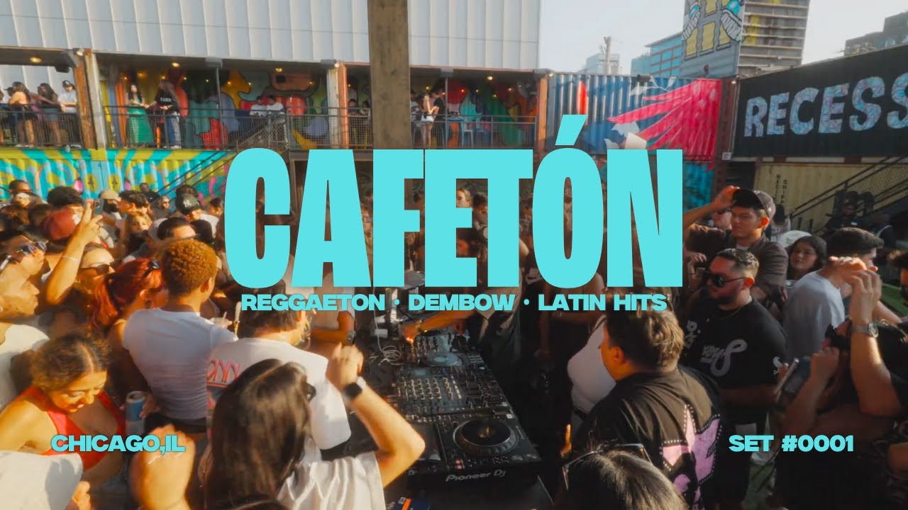 Reggaeton, Dembow & Latin Vibes | Cafet&oacute;n Chicago Live DJ Mix 2025 | DJ  SABBY