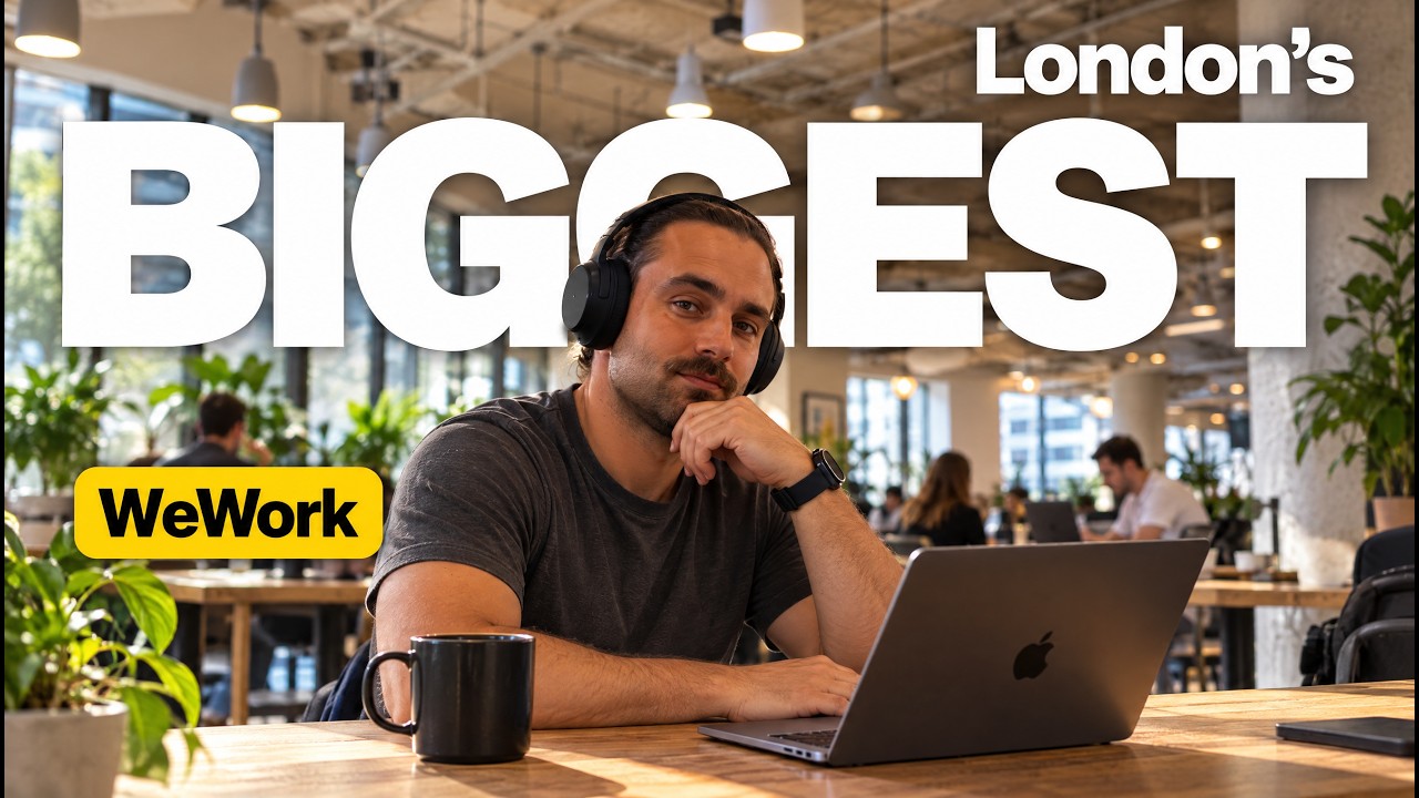 a day at London's biggest WeWork