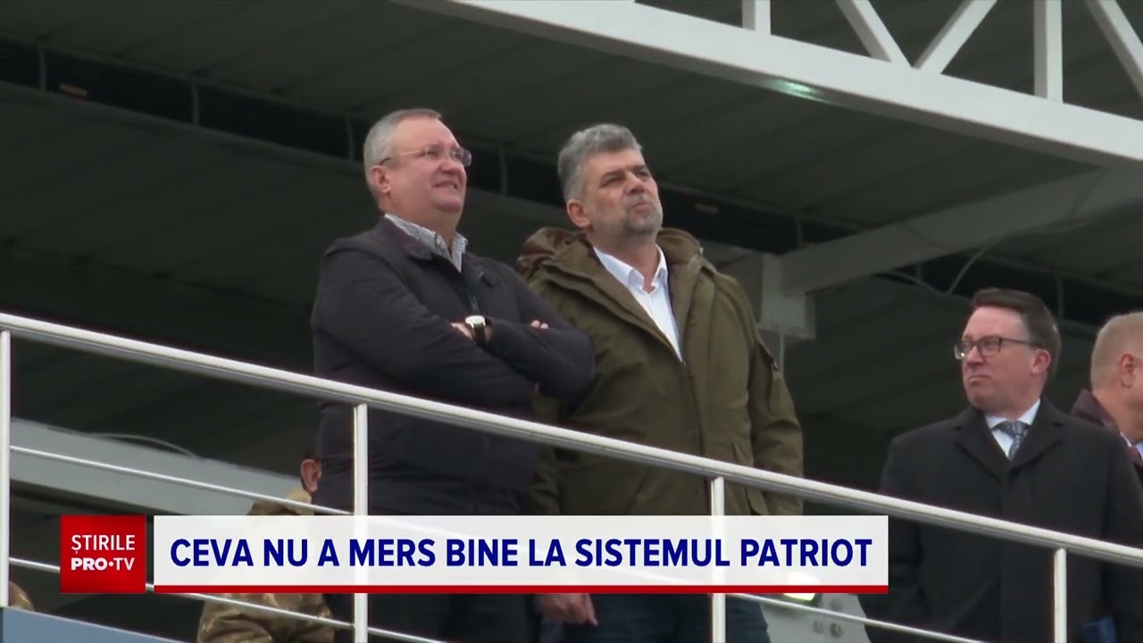 Cum a fost „trădată” armata română de sistemul Patriot, chiar la inaugurare