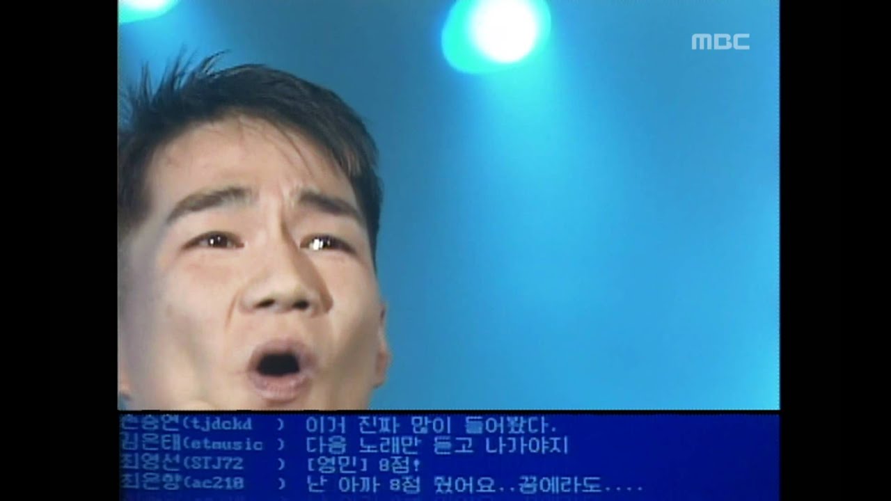 Kim Jae-hong - Even in a dream, 김재홍 - 꿈에라도, MBC Top Music 19950929