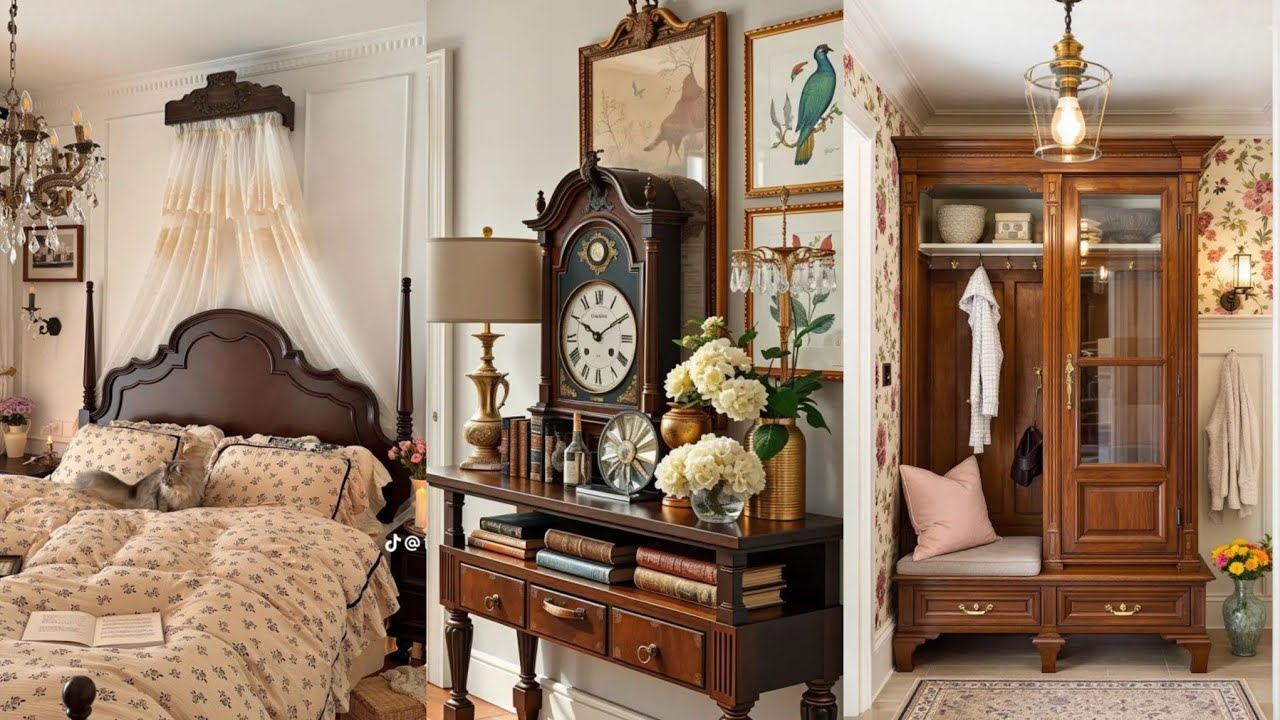 Antique & Thrifted Decor Ideas: How to Style Your Home with Nostalgic Vintage Charm 🌷✨️