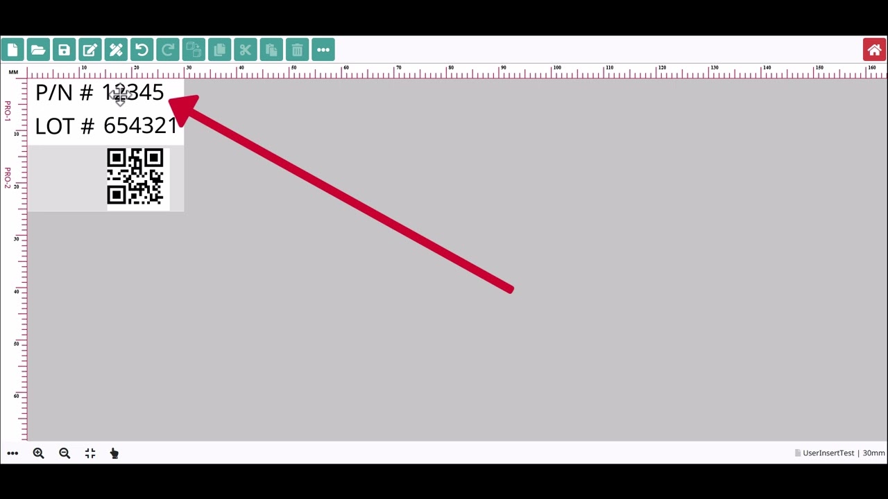 Smart-Jet® TS Series New Feature! USER DATA ENTRY FIELD