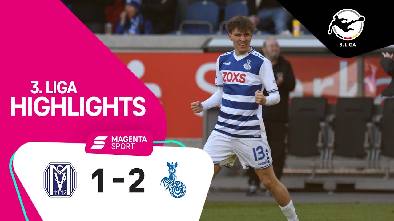 SV Meppen - MSV Duisburg | Highlights 3. Liga 21/22