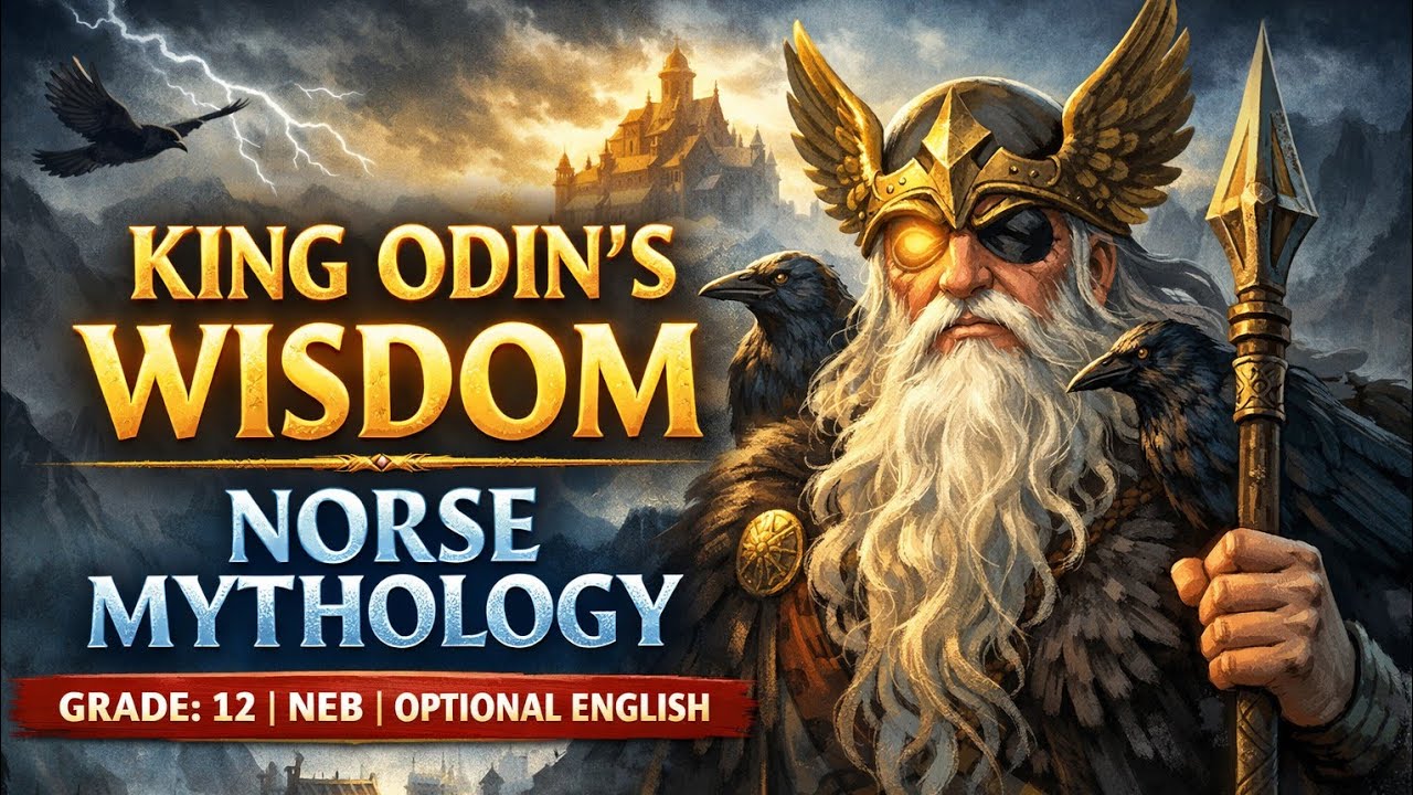 Cost of Wisdom | King Odin's Wisdom |Summary | Class 12| Optional English | NEB| Part-One