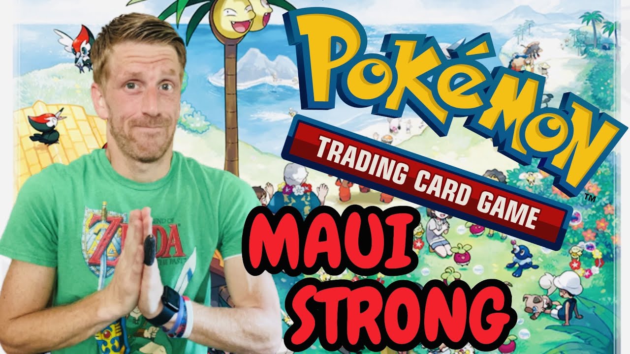 Opening Pokemon Cards for Maui