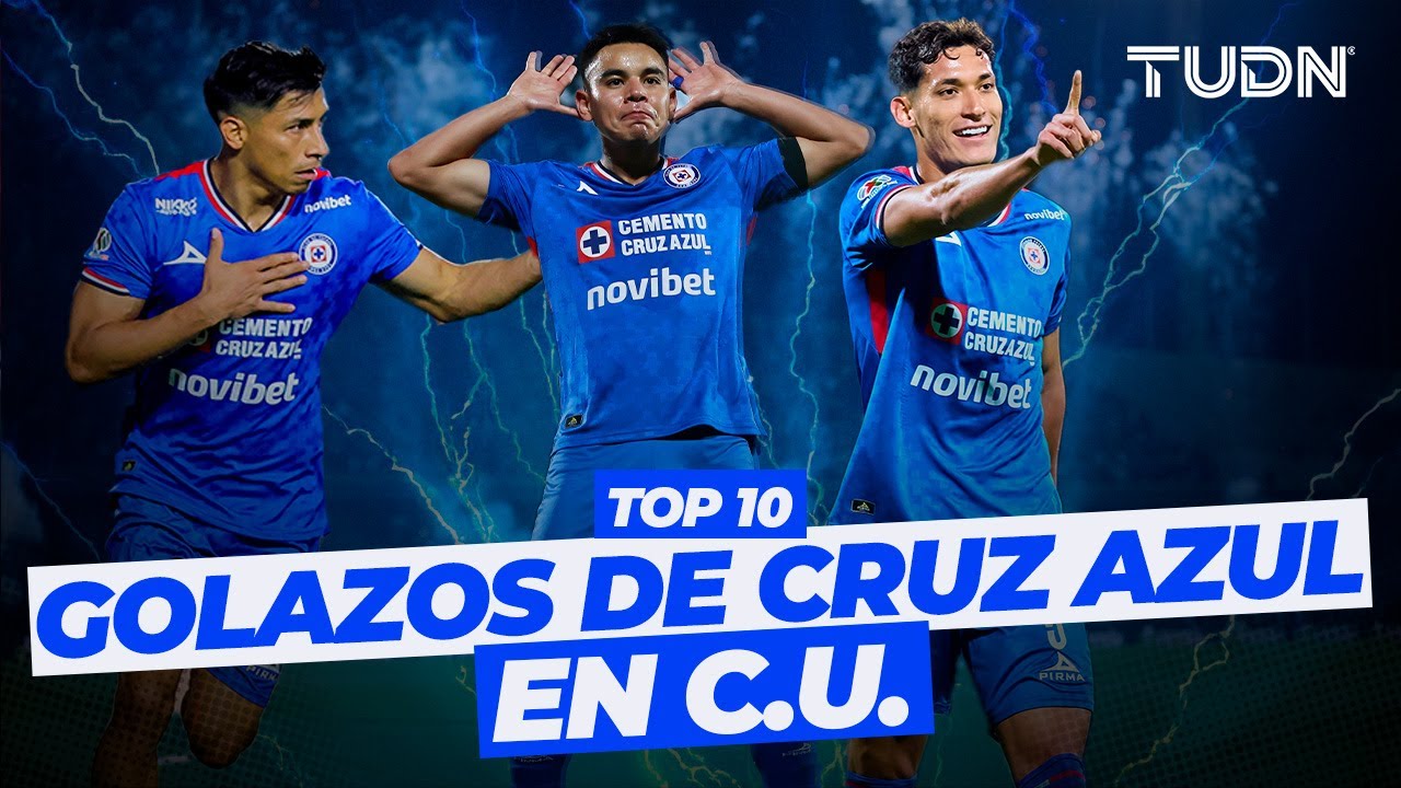 ¡C.U. fue testigo: Estos son los 10 MEJORES goles de Cruz Azul como local en el OLÍMPICO! | TUDN