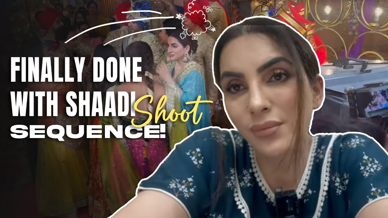 Finally, Done With Shaadi Shoot Sequence | Mansi Sharma Vlogs