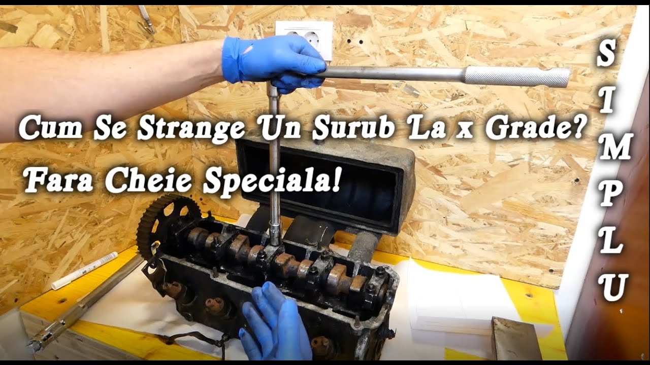 CUM SE STRANGE UN SURUB LA X GRADE? Ghid complet cu sau fara cheie speciala.