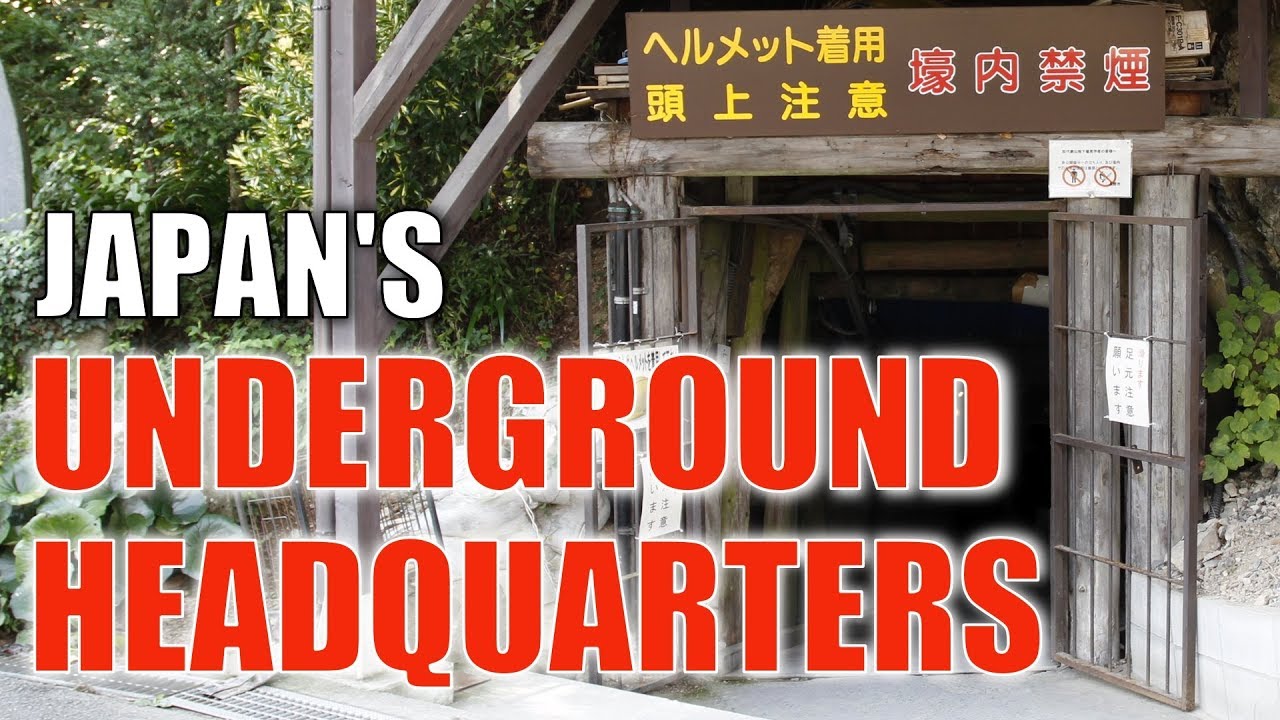Japan’s secret 5900 sqm Underground Tunnels