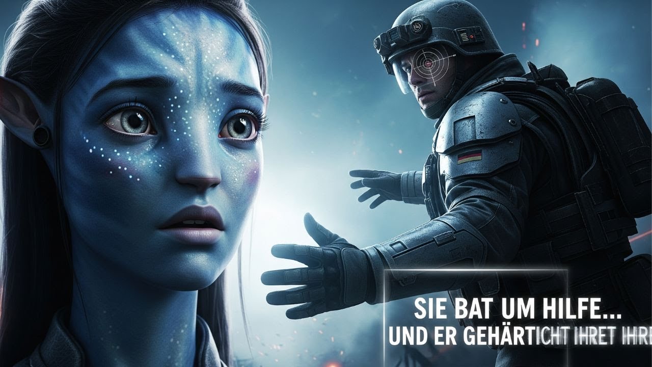 Bitte... zieh meine Kleidung nicht aus“, flehte das Alien-Mädchen – doch der Mensch tat es