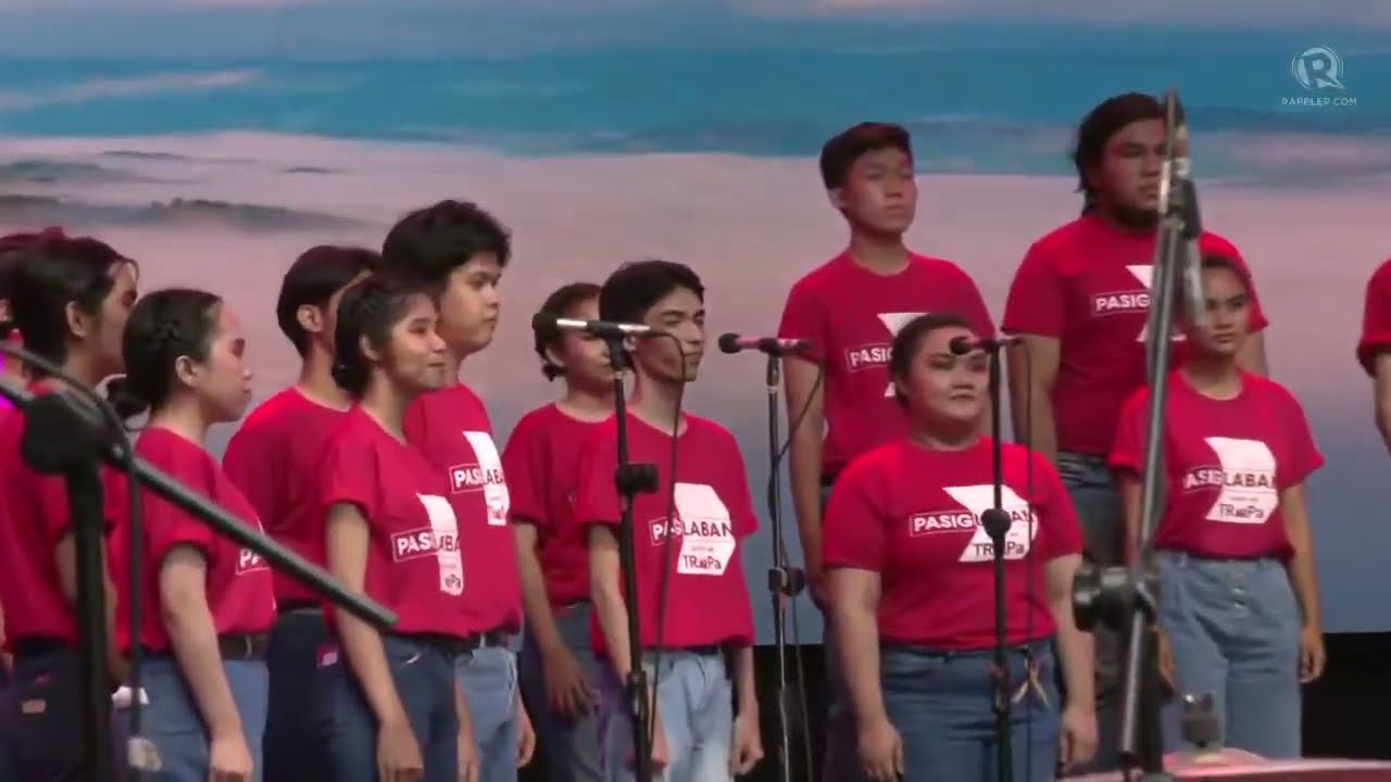 Leni Robredo leads Pasig grand rally