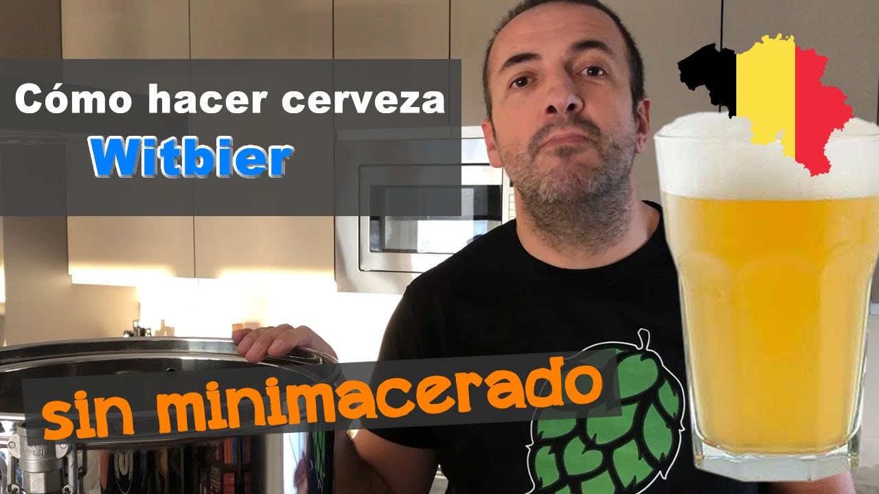 Cómo hacer cerveza Witbier 🍺 Macerado de copos