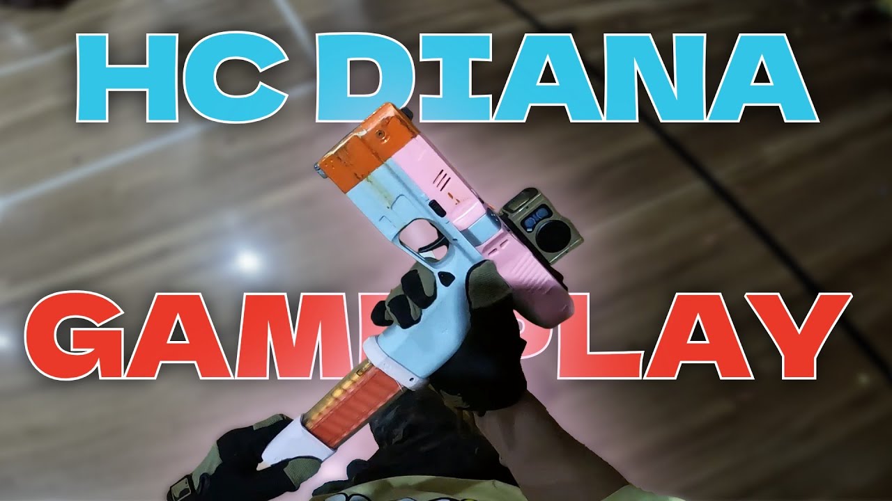 The best CQB Nerf blaster | HC Diana gameplay at Sydney Nerf October 2025