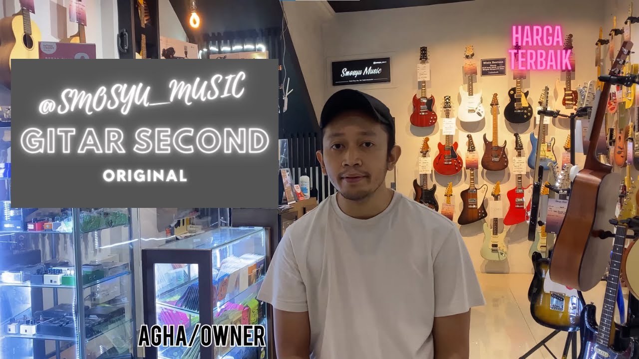 TOKO MUSIK JUAL GITAR SECOND ORIGINAL DAN BERKUALITAS DI BEKASI - SMOSYU MUSIK