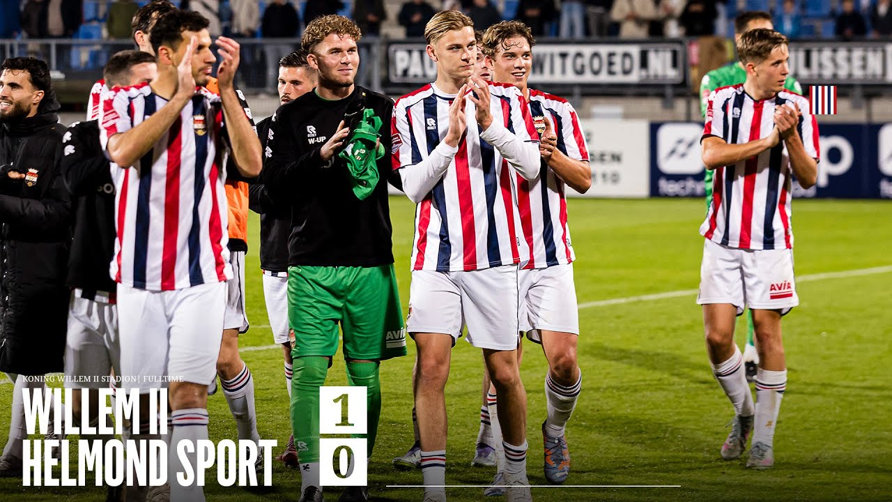 Highlights // Willem II - Helmond Sport // 1-0