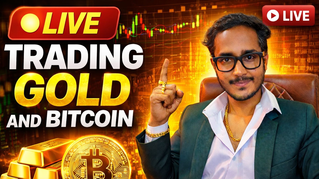 Crypto Gold Live Trading | FEB 16 | THE CHARTISTT