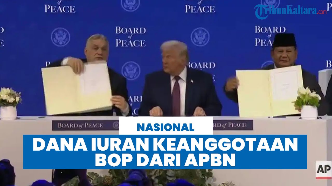 Iuran Dewan Perdamaian Usulan Trump Capai Rp1,6 Triliun, Menkeu: Mayoritas Bersumber dari APBN