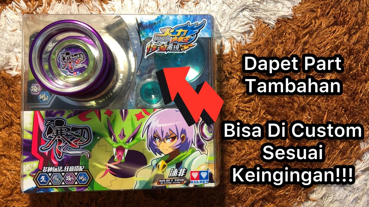 Распаковка и обзор Yoyo Blazing Teens Cold Blade