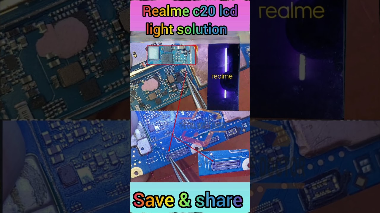 realme c20 light solution  // realme c20 light jumper