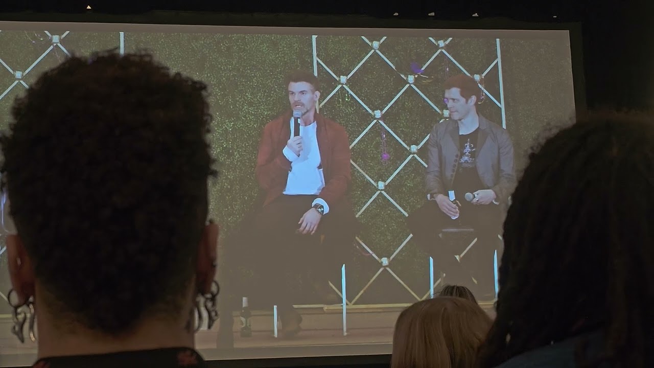 Crescent Con The Originals tv show panel Part 4
